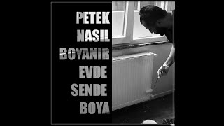 Petek nasıl boyanır 2  detaylı anlatım  evde sende boya [upl. by Ahsimat]