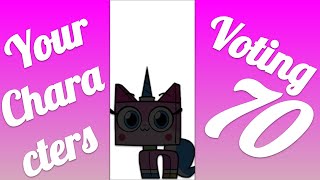 Your Characters Voting 70 [upl. by Aneeles]