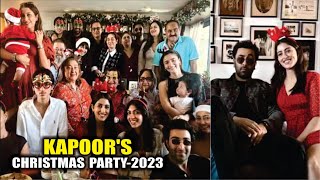 Kapoor’s Christmas Party 2023  Full Video  Alia Bhatt Ranbir Kapoor Raha Navya Karishma Kapoor [upl. by Maiga]