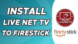 How Install Live Net TV to Firestick [upl. by Vanessa]