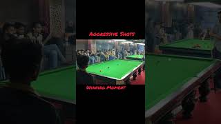 Snooker Aggressive Shots Match Winning Moments  Muhammad Asif Tournament Performance snooker 10k [upl. by Sanoj]