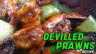 Devilled Prawns Recipe  Episode 22 [upl. by Oneg658]