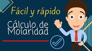 CÓMO HALLAR LA MOLARIDAD de una Solución 👨‍🔬 Ejercicios Resueltos [upl. by Christine946]