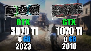 NVIDIA RTX 3070 Ti vs GTX 1070 Ti  Test in 10 Games 4K Ultra [upl. by Ahsiuqram915]