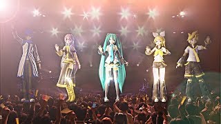 Hatsune Miku Live Party MikuPa Subtitles cc FULL HD [upl. by Neirual397]