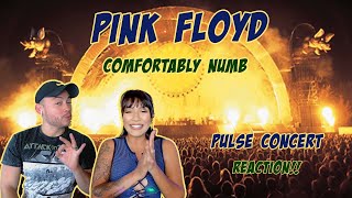 Pink Floyd quotComfortably Numbquot  Live at PULSE  Couples EPIC REACTION  First Time Listening [upl. by Ahsinut]