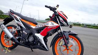 Honda Sonic 150 Modified  Cận cảnh Honda Sonic 150i Repsol siêu đẹp  Walkaround [upl. by Gustafson]