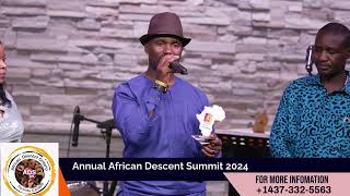 Pastor Jumbas Acceptance Speech Annual African Descent Summit 2024 [upl. by Allain405]