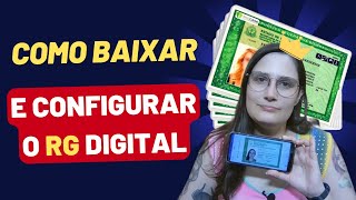 COMO BAIXAR E USAR O RG DIGITAL  Atualizado 2024 [upl. by Eikciv]