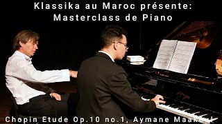 Chopin Masterclass Casablanca 2024 Aymane Op 10 no 1 [upl. by Dinan]