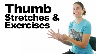 7 Thumb Joint CMC Stretches amp Exercises [upl. by Foster988]