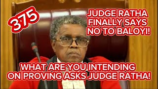 ADV BALOYI BEGS FOR ANOTHER ADJOURNMENT JUDGE RATHA BACKS DEFENCE IN SHOCKING MOVE [upl. by Nylasor659]