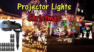 ⭐CHRISTMAS Projector Lights 🎄LED Slide Projection HOLIDAY CAMTOA👈 [upl. by Eselrahc204]