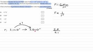 Gravitational Fields Exam Questions  A Level Physics AQA Edexcel OCR A level 1 [upl. by Cirde]