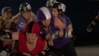 Houston Roller Derby  2009 Promo  Womens Flat Track Derby [upl. by Nahbois936]