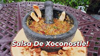 Salsa de xoconostle  Receta deliciosa [upl. by Ydollem]