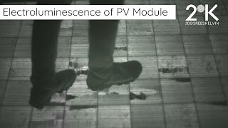 Electroluminescence of PV Module [upl. by Rider707]