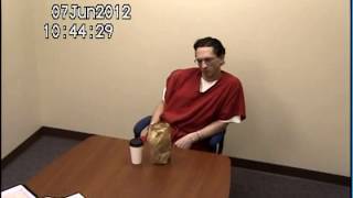 Israel Keyes Interview June 7 2012 [upl. by Lemart]