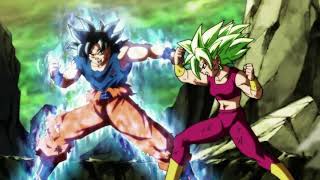 GOKU VS KEFLA  GOKU ULTRA INSTINCT  TOURNMENT OF POWER  DRAGON BALL SUPER  ENG DUB  PART  2 [upl. by Silver]