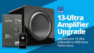 SVS 13Ultra Subwoofer Amplifier Upgrade Installation Tutorial [upl. by Franzoni]