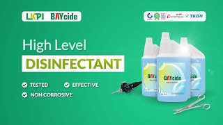 Cara Menggunakan  How to Use BAYcide High Level Disinfectant [upl. by Dawes]