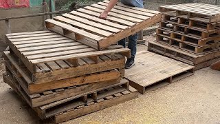 Reviving Old Wood Pallets 5 Amazing Recycling Projects You Need to See [upl. by Johnath235]