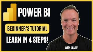 Microsoft Power BI Desktop for Beginners In 4 Steps [upl. by Adnolat]