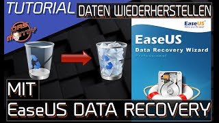 Gelöschte Dateien wiederherstellen mit EaseUS Data Recovery Wizard  Tutorial  DasMonty Deutsch [upl. by Eidnas]