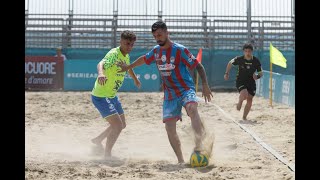 HIGHLIGHTS UNDER 20 PUNTOCUORE BEACH SOCCER DOMUSBETTV CATANIA  VASTO 7  2 [upl. by Yc697]