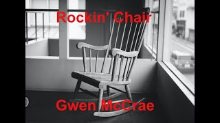 Rockin Chair  Gwen McCrae  with lyrics [upl. by Baal]