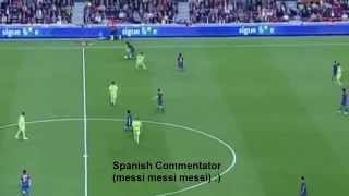 Spanish Commentator messi messi messi [upl. by Gimpel200]