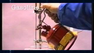 Diesel vs Gasoline Flammibility Tests [upl. by Gerbold671]