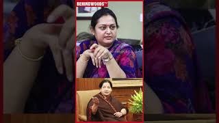 Jayalalitha அம்மா தான் எனக்கு எல்லாமே 🥺 Actress Vindhya Emotional [upl. by Reteip923]