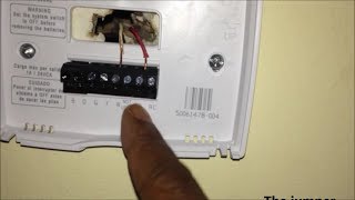 2Wire Installation for Honeywell Thermostat [upl. by Myers298]