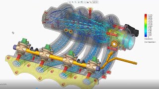 CFD Simulation  Mécanique des fluides numérique  FloEFD [upl. by Opal]