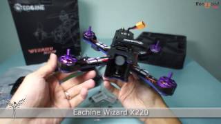 Eachine Wizard X220 RTF Review from wwwbanggoodcom [upl. by Tirreg]