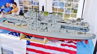 WARSHIPS FRIGATES BATTLESHIPS AIRCRAFT CARRIER AT RC SOUTHERN MODEL SHOW  2016 [upl. by Meng]