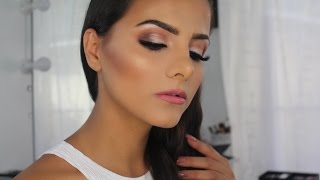 مكياج سموكي بسيط بالالوان الترابيةSimple Smokey Eye [upl. by Alien348]