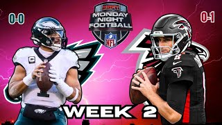 Philadelphia Eagles vs Atlanta Falcons ESPN Week 2 Play by Play amp Score [upl. by Amol]