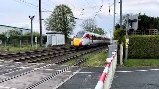 Morpeth North Level Crossing Northumberland Monday 18042024 [upl. by Ruperta226]