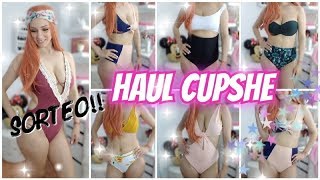 👙TRY ON HAUL CUPSHE Bañadores  Bikinis 2019👙  SORTEO [upl. by Ahcsap]