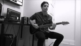 AFTER THE BURIAL  Laurentian Ghosts  FULL GUITAR COVER NEW SONG 2016 [upl. by Regazzi]