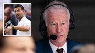 Wimbledon icon John McEnroe gives Novak Djokovic new nickname and makes honest admission [upl. by Josefa]