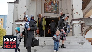 Ukraines religious community perseveres through the horrors of war [upl. by Poul]