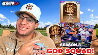 My Diamond Dynasty Season 3 GOD SQUAD Is OP [upl. by Glynias]