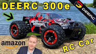 DEERC 300e Brushless 4x4 RC Monster Truck [upl. by Doubler]