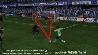 MrNoob PRESENTS 100 GOALS\part 10 FIFA 11  Game Ranger  game online [upl. by Norel898]