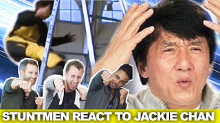 Hollywood Stuntmen React to JACKIE CHAN [upl. by Atilol]