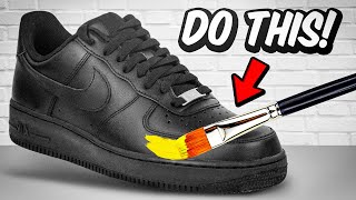 This Is The BEST Way To Customize Black Air Force 1s [upl. by Hermann600]