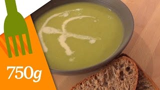 Recette de Soupe poireauxpommes de terre  750g [upl. by Atalayah933]